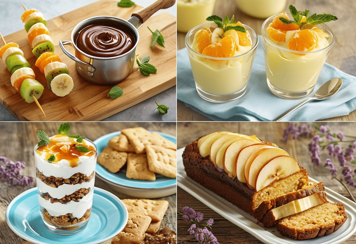 postres caseros rápidos