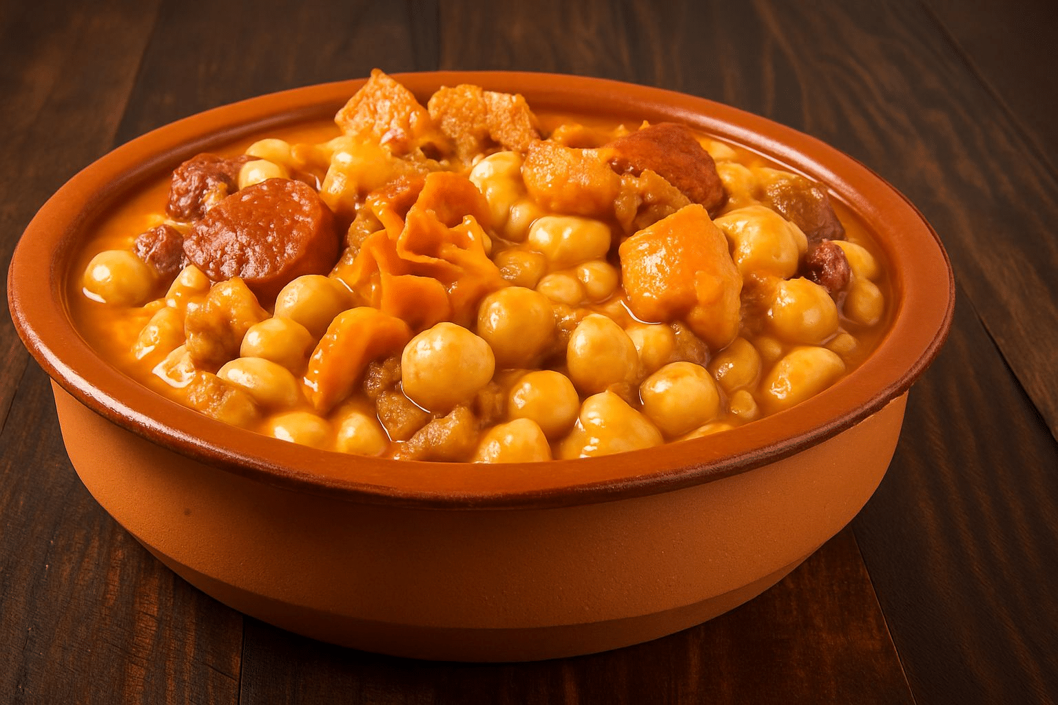 Callos con Garbanzos de Bote