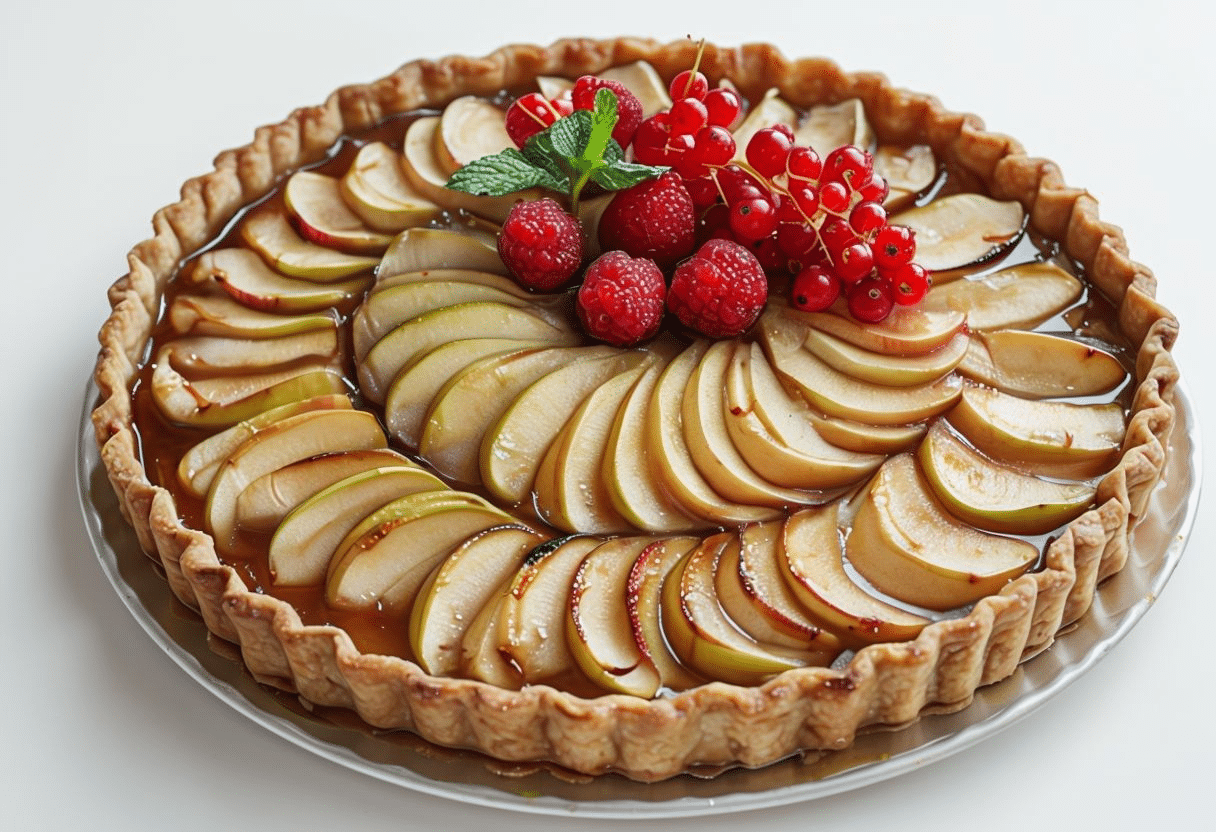 tarta de manzana