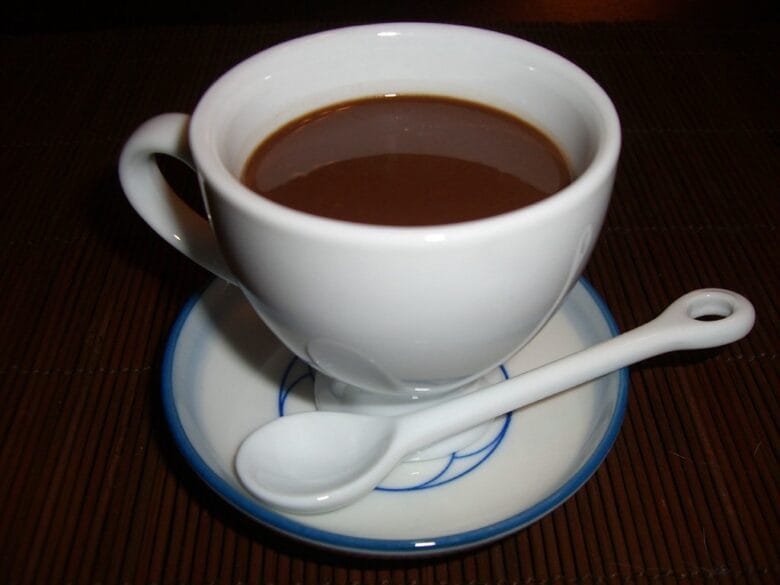 chocolate a la taza en Thermomix