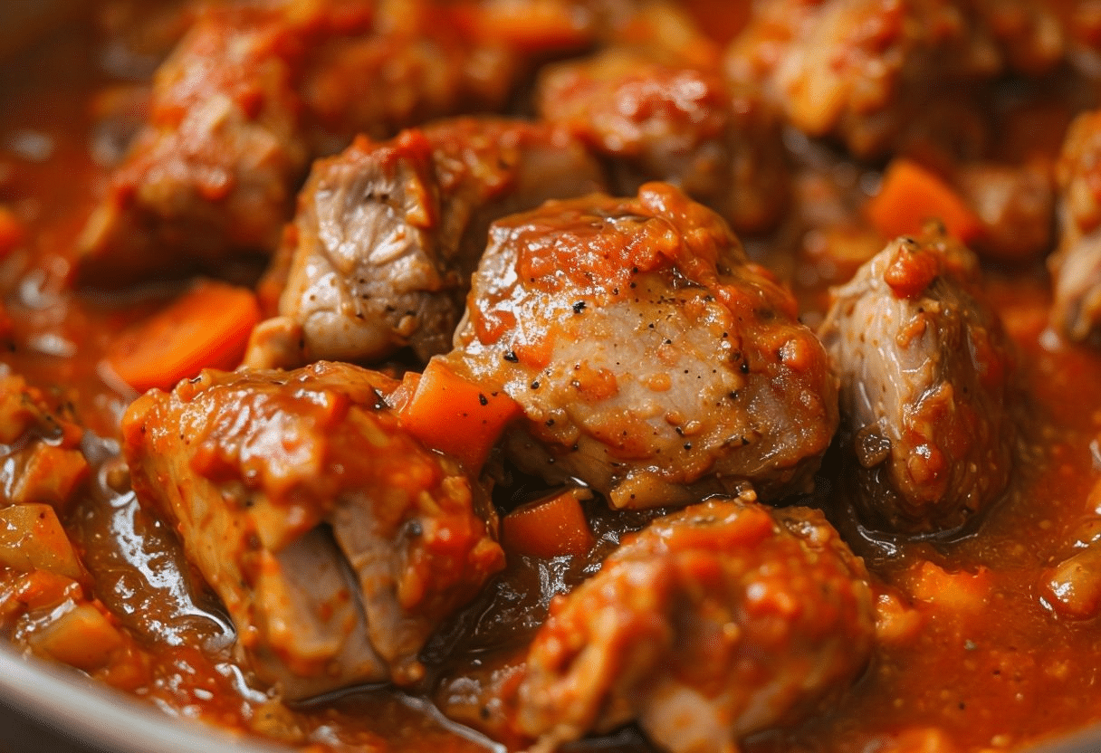  Magro de Cerdo en Salsa de la Abuela