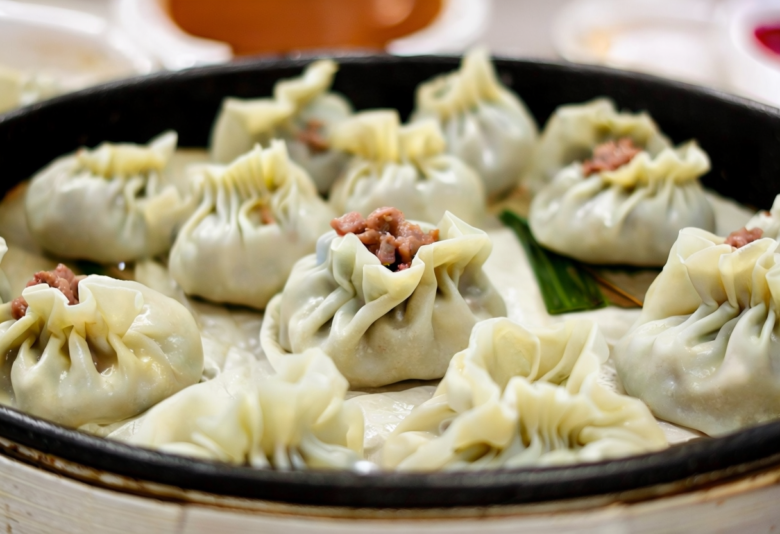 Dumplings de Cerdo al Vapor