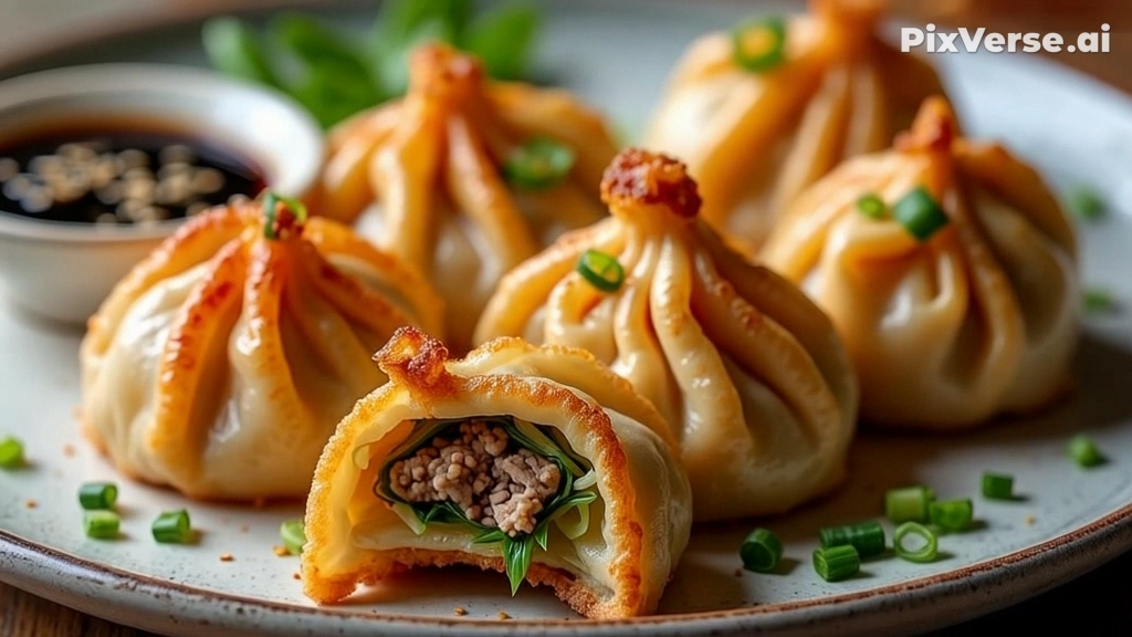 Receta de Kuo Tie: Empanadillas Chinas Fritas ya la Plancha