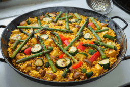 paella de verduras