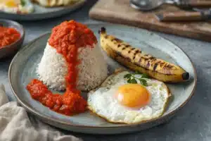 Arroz a la Cubana