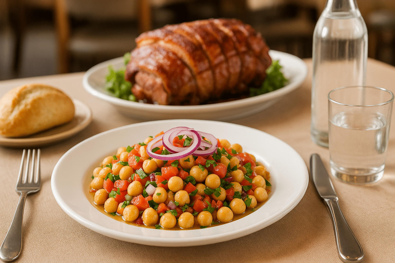 Ensalada de Garbanzos Peruana