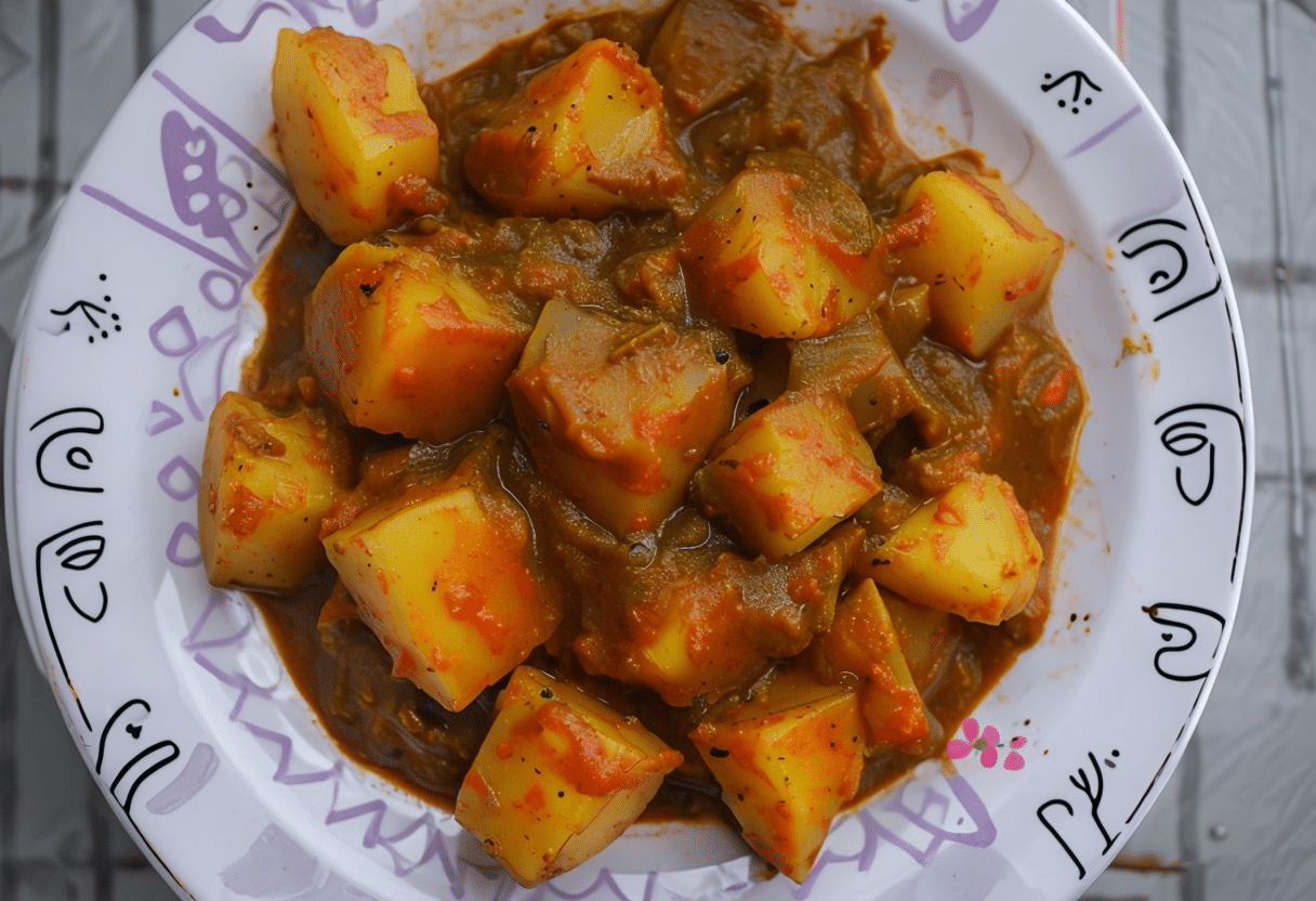 Choco en salsa estilo huelva