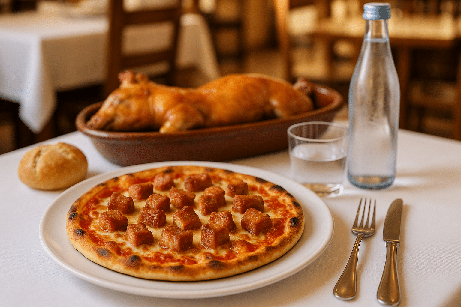 Pizza de Torreznos de Soria
