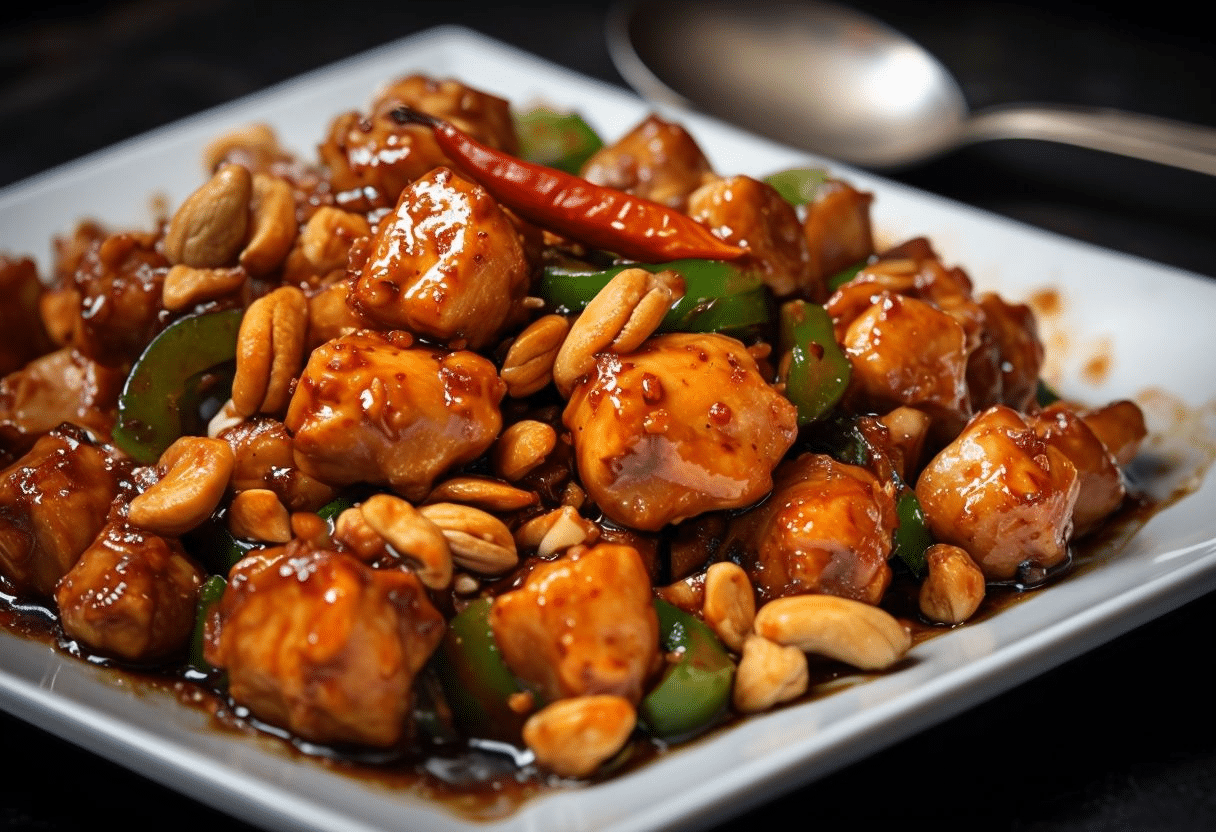 Pollo Gong Bao chino