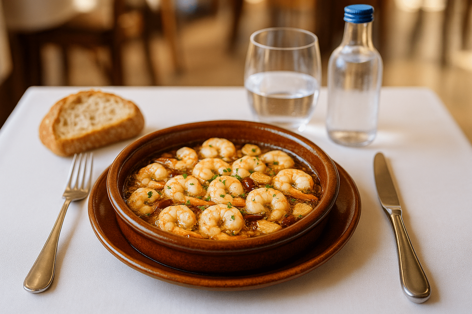 Gambas al Ajillo en Thermomix