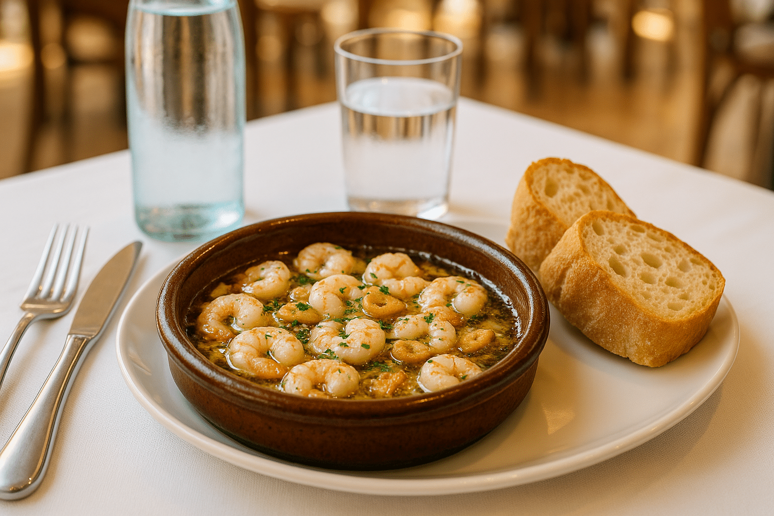 Gambas al Ajillo en Thermomix