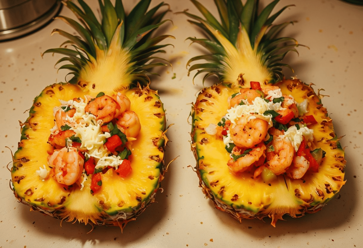 piña rellena