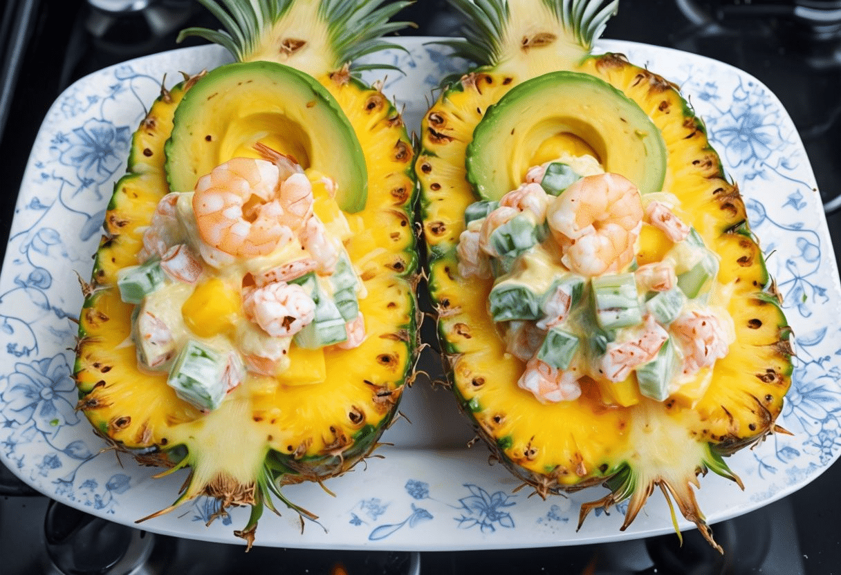 piña rellena
