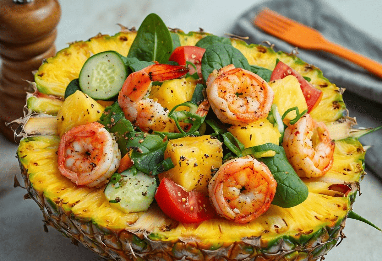 piña rellena