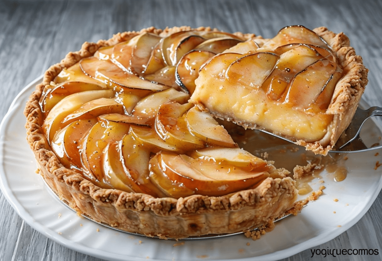 Tarta de Manzana Fácil y Rápida 