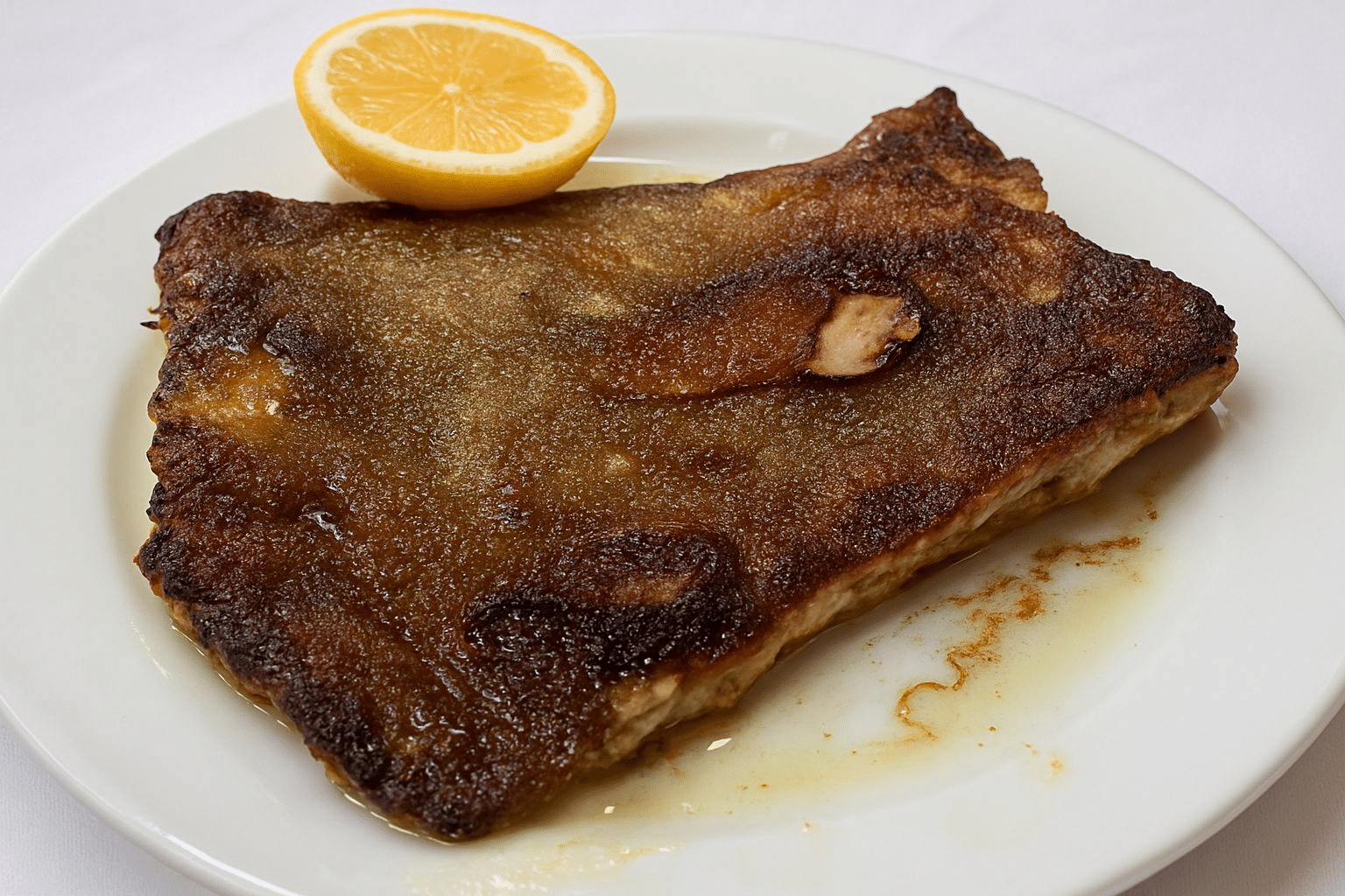 Receta de Raya a la Plancha