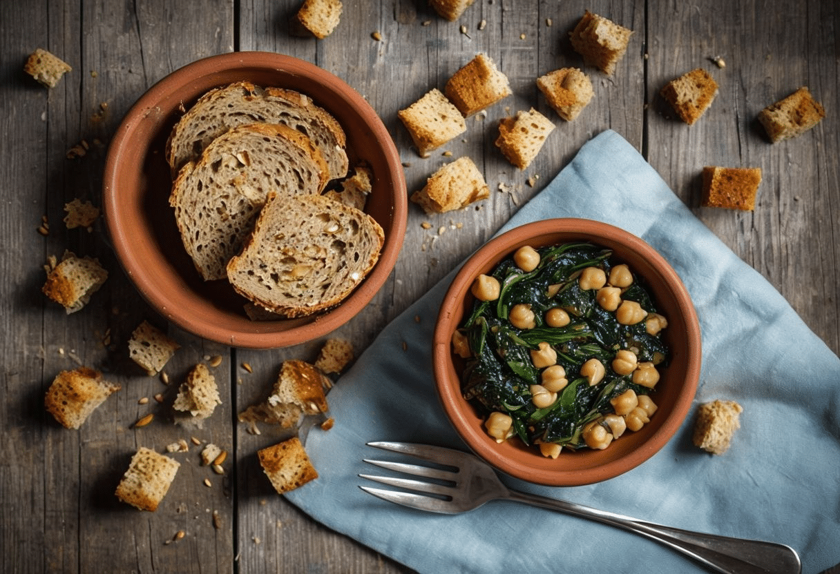 Cómo Hacer Espinacas con Garbanzos