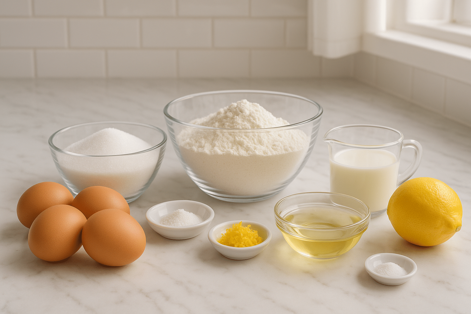 Ingredientes del Pan Bizcochado Canario