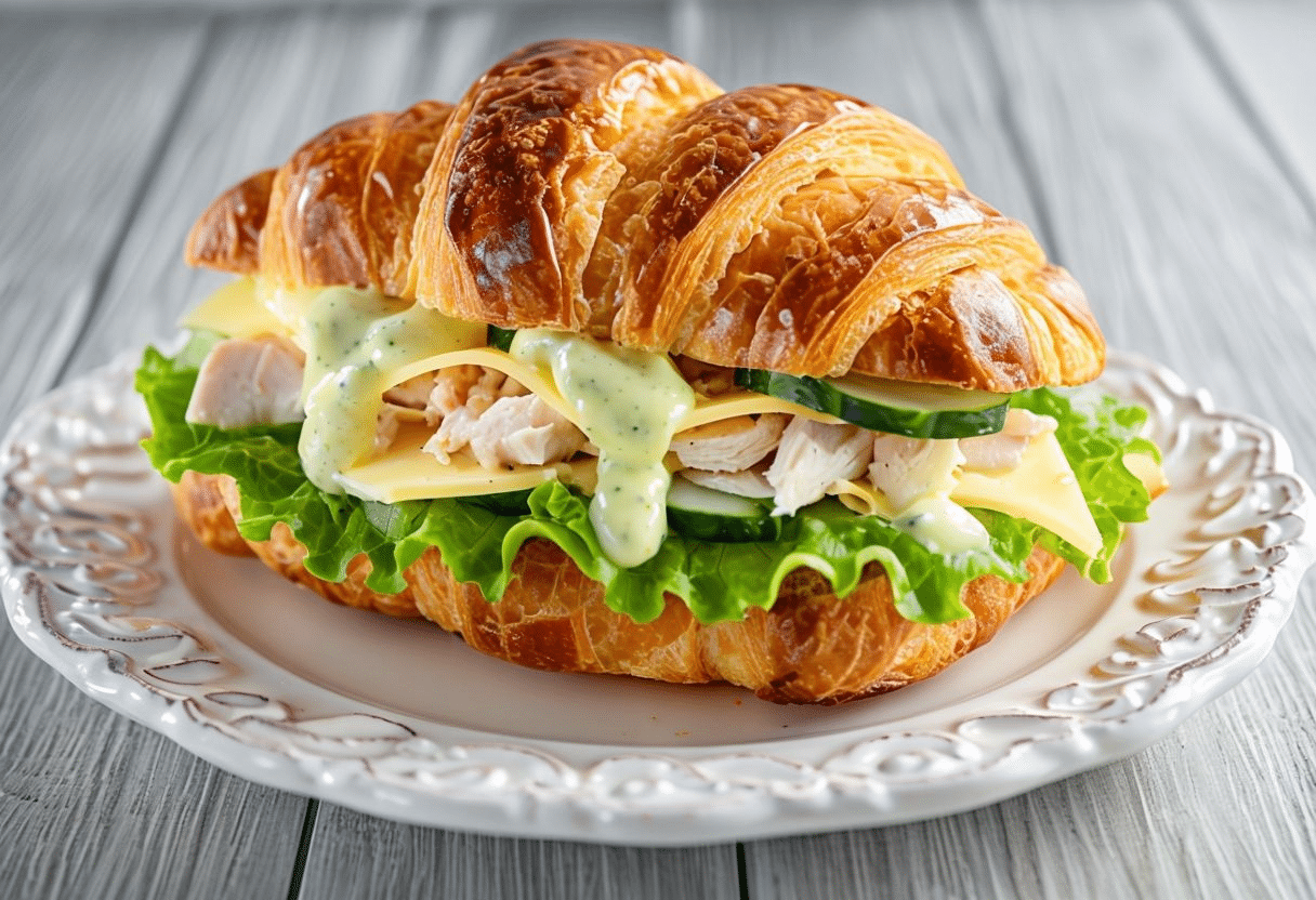Croissant Vegetal Casero