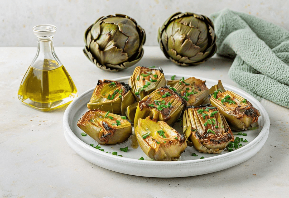 Alcachofas a la Plancha