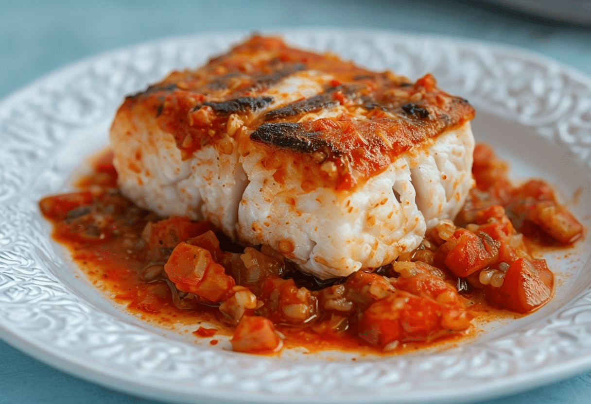 Bacalao con tomate receta andaluza