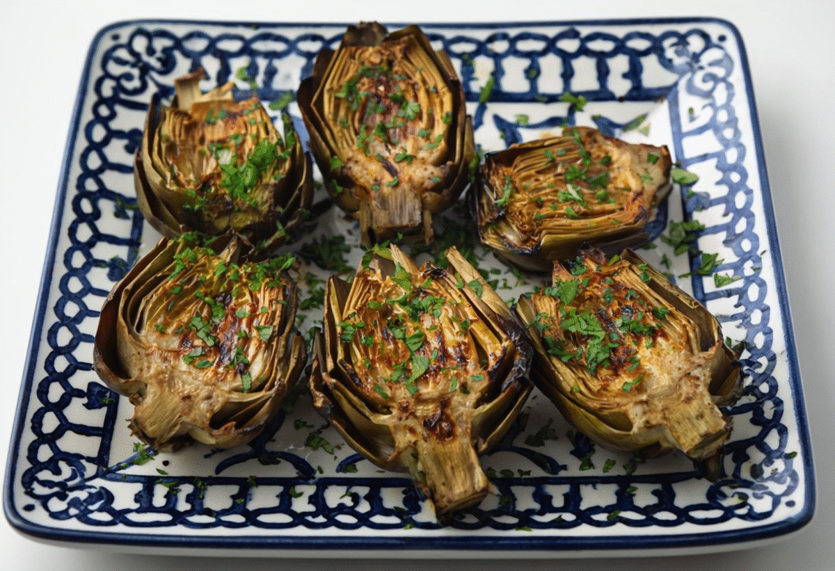 Alcachofas a la Plancha