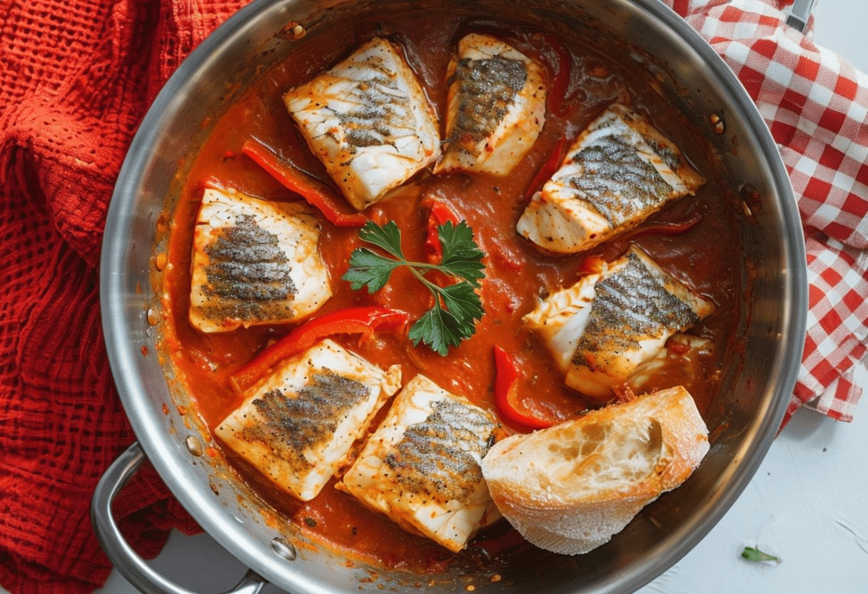 Paso a paso para hacer bacalao con tomate andaluz
