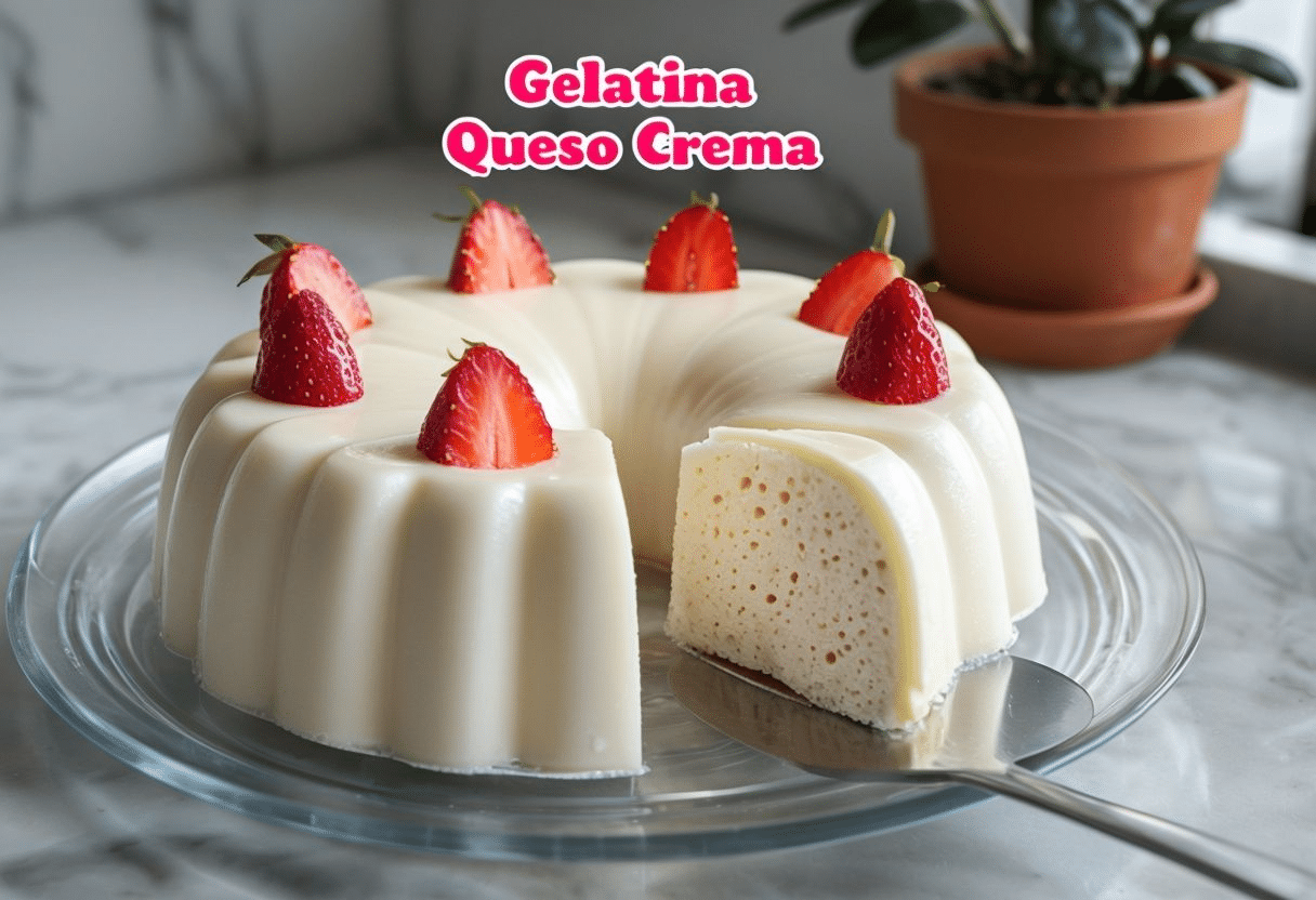 Gelatina de queso Philadelphia Gelatina de queso Philadelphia