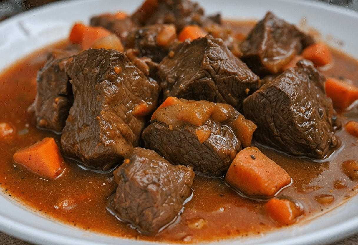 Carne en salsa La Mejor Carne en Salsa: Súper Tierna, Jugosa y con Sabor a Bar de los Buenos